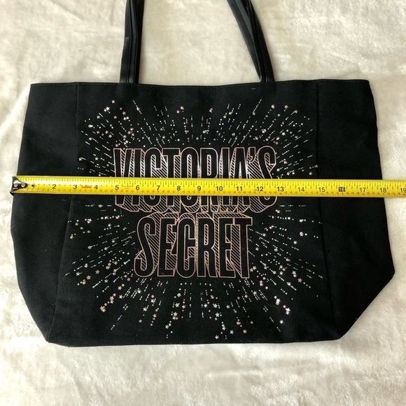 Victoria's Secret Black Tote Bag - Picture 7 of 11
